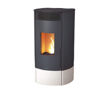 Estufa de pellets de aire Mila 11 kW con WiFi