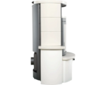 Kit chimenea Hark Avenso GT ECO Plus cerámica blanca 8 kW