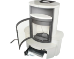 Kit chimenea Hark Avenso GT ECO Plus cerámica blanca 8 kW