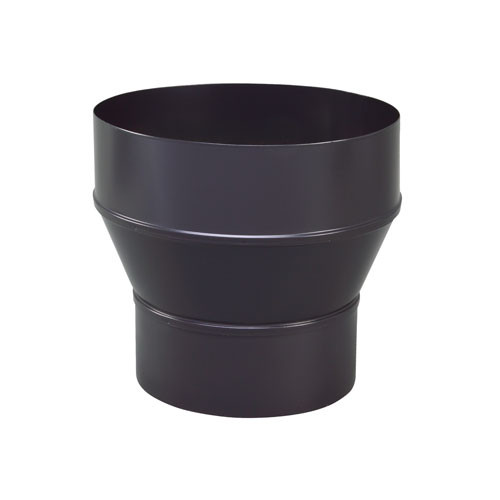 Reducción de acero inoxidable negro 149M-200V para chimeneas y estufas