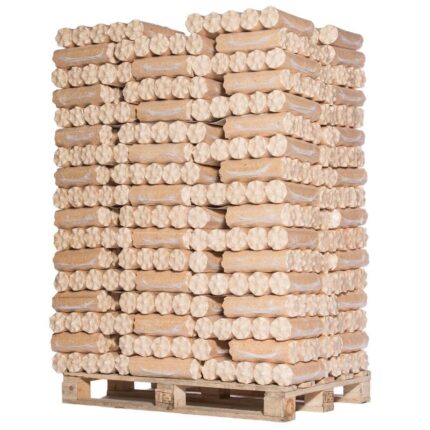 Troncos comprimidos madera blanda palet 960 kg