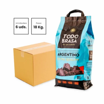 Carbón vegetal argentino de quebracho blanco – alta duración
